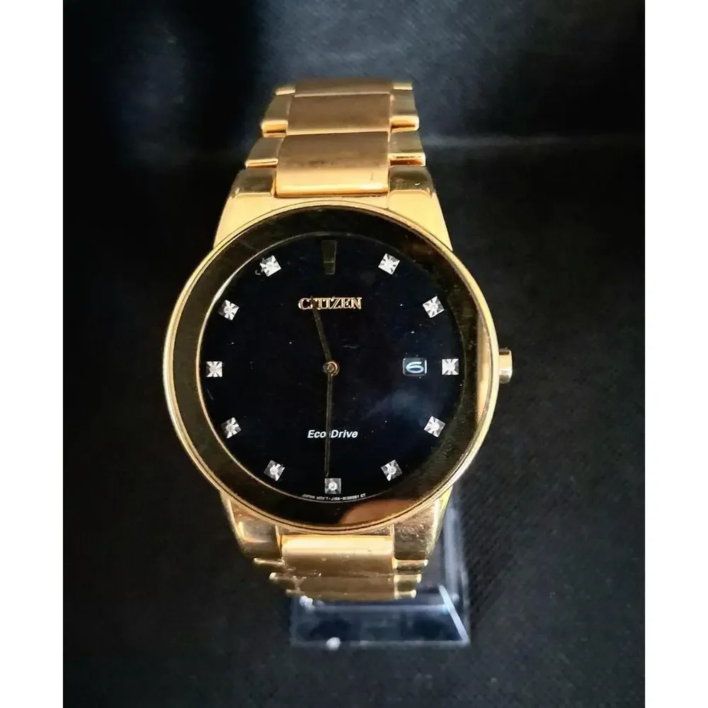 Men's Citizen AU1062-56G Eco-Drive Axiom Diamond Watch